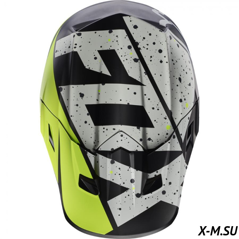 Козырек к шлему Fox V2 Helmet Visor Nirv Grey/Yellow Козырек к шлему Fox V2 Helmet Visor Nirv Grey/Yellow
