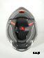 Шлем модуляр HETOSHI FF935 Shogun цв.Черно-серый  Матовый р.XXL