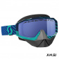 Очки HUSTLE SNOW CROSS blue/teal sky blue