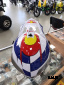 Шлем кроссовый HETOSHI RED BULL XD1-86 цв. Бело-фиолетовый р. M 